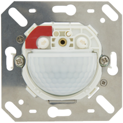 Indoor 180-R-11-48V-3A-FM, Датчик движения настенный 180° с акустическим сенсором, настенный монтаж в установочную коробку