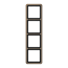 CD584GB Четырехпостовая рамка бронза