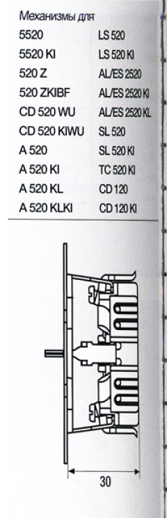 LS520KIWW Штепсельная розетка SCHUKO 16A, 250V  с защитой от детей; белая