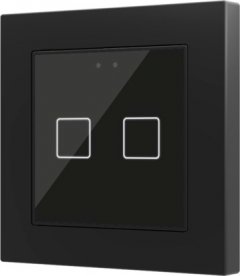 Выключатель сенсорный KNX Flat 55 X2, 2-кнопочный