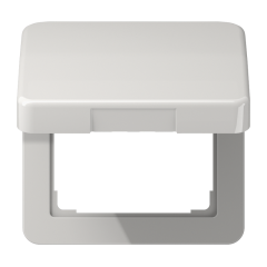 CD590BFKLLG Крышка ударопрочная откидная ударопрочная для штекерных розеток; светло-серая