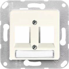 169-2NWE Крышка для модульных гнезд; слоновая кость