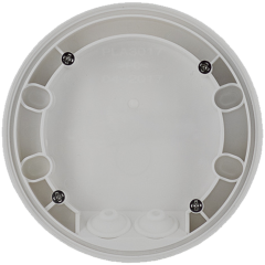 SM socle mounting set IP54 PDN2/4N-FM, Набор для накладного SM монтажа IP54 для датчиков серии PD2N-FM и PD4N-FM, размеры Ø 109 x 19 мм, белый матовый (RAL9016)