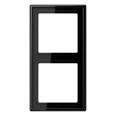 LS982SW Рамка 2-кратная; черная
