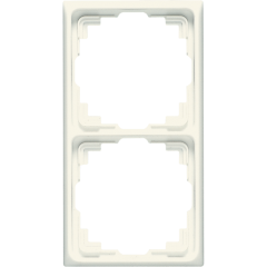 CD582KW Рамка для инсталляции в кабельных каналах, 2-кратная; слоновая кость