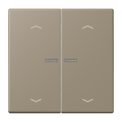 JUNG HOME кнопка, 2 группы с символами «стрелки», BT LC 17102 P242