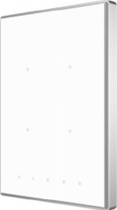 Выключатель сенсорный KNX Touch-MyDesign Plus, 4-кнопочный, 5 дополнительных сенсорных зон, цвет белый