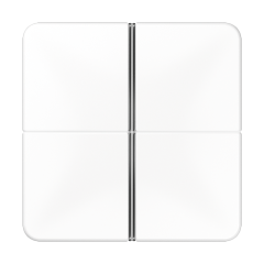 CD404TSAWW 4-клавишная накладка для пульта КNX, белая, для серии СD