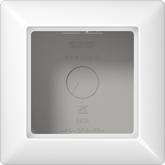 AS581AWW Коробка для накладного монтажа 1-кратная; белая