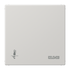 LS2178ORTSLG KNX-регулятор с шинным сопряжением без ручки для установки температуры; светло-серый