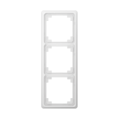 CDP583WW Рамка для вертикальной и горизонтальной установки, 3-кратная, белая