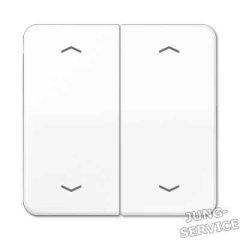 CD595MP Клавиши для сдвоенной кнопки BCU; слоновая кость