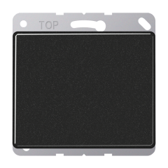 SL561BSW Крышка глухая с опорным кольцом; черная