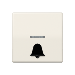 AS591K1KO5 Клавиша для выключателя с символом звонок; слоновая кость