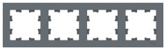 ATN000704 - AtlasDesign на 4 поста РАМКА, универсальная, ГРИФЕЛЬ
