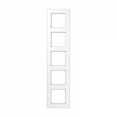 Jung A550 - Рамка 5-ая, цвет белый A5585BFWW