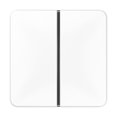 CD401TSAWW 1-клавишная накладка для пульта КNX, белая, для серии СD