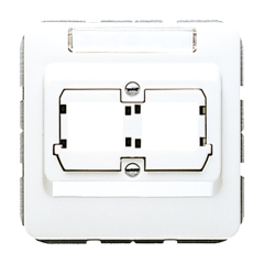 CD569-21ACSWW Крышка для гнезд Reichle de Massari полностью экранированных, 5-й категории, с полем для надписи; бе