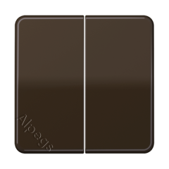 CD595BR Двойная клавиша коричневый