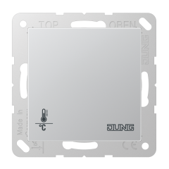 A2178ORTSAL KNX-регулятор с ручкой для установки температуры; алюминий