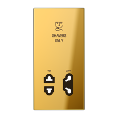 SOGO7522PL накладка бритвенной розетки имитация золота