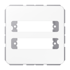 CD594-2WW Двойная крышка для разъемов D-типа; белая