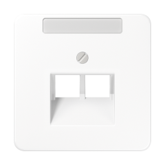 CD569-2NAUAWW Крышка для ординарной телефонной и компютерной розетки  UAE; белая