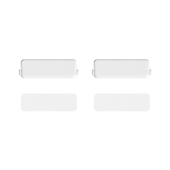 CD95NA накладка из оргстекла с белой подложкой, поле для надписи 9Х27 мм, для серии СD