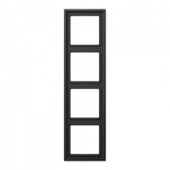 LSmetal Рамка 4-ная , антрацит. AL2984AN