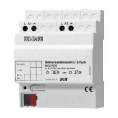 3602REG KNX/EIB-диммер освещения универсальный, 2-канальный