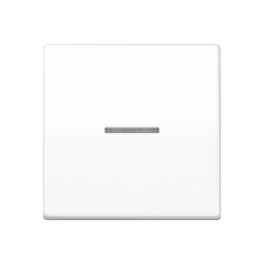 AS591KO5WW Клавиша для выключателя с окошком для подсветки; белая