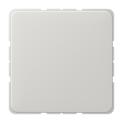 CD594-0LG Крышка без отверстий с несущим каркасом для произвольных вырезов; светло-серая