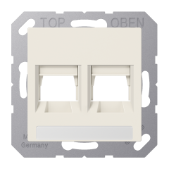 Kрышка (фиксация защёлкиванием) с полем для надписи 6 x 46 мм, A 1569-2 NA BR