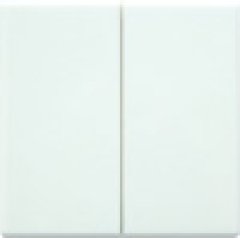 EP495WW Клавиши для сдвоенного выключателя; белая