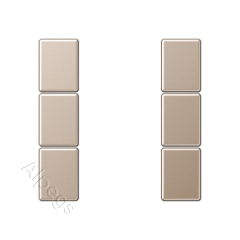 A503TSACH комплект накладок 3гр шампань