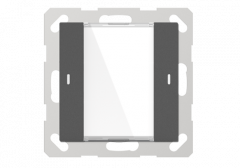 GVS KNX Push Button Sensor, 1-gang, 55mm (Matt Finish) CHPLE- 02/02.2.01