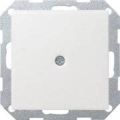 Кабельный вывод с разгрузкой натяжения цвет Матовый белый, Jung A590BFAWWM