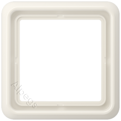 CD581W Рамка для вертикальной и горизонтальной установки, однократная, слоновая кость