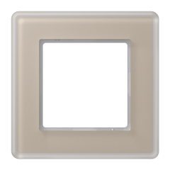 A VIVA Рамка 1-ная, стекло шампань, Jung AV581GLMCH