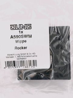 A500 Клавиша 1-ная, цвет матовый черный A590SWM