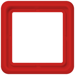 CD581GLRT Рамка для клавиши 561GL; красная