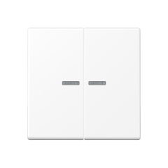 JUNG HOME кнопка, 2 группы, BT A 17102 WWM