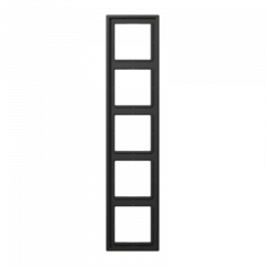 LSmetal Рамка 5-ная, антрацит. AL2985AN