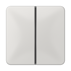 CD401TSALG 1-клавишная накладка для пульта КNX, светло-серая, для серии CD