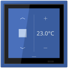KNX комнатный контроллер LS TOUCH, LCZ 459 BFD1S253