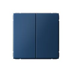 2-клавишный ВЫКЛЮЧАТЕЛЬ, сх. 5, 10АХ , Art Gallery, цвет Аквамарин, GAL001151