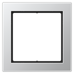 FDAL2981 Рамка 1-кратная; алюминий