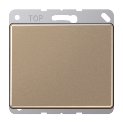 SL561BGB Крышка глухая с опорным кольцом; золотая бронза