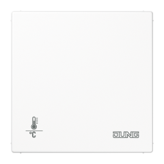 LS2178ORTSWW KNX-регулятор с шинным сопряжением без ручки для установки температуры; белая