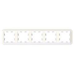 5-постовая РАМКА, цвет ЖЕМЧУГ, AtlasDesign Antique, ATN100405